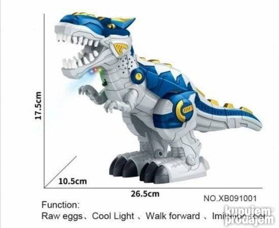 Robot plavi tirex muzicki dinosaurs koji leze jaja