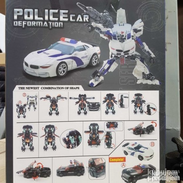Robot transformers POLICE CAR igracka Igracka IGRACKA