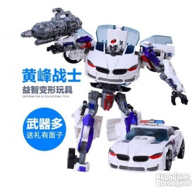 Robot transformers POLICE CAR igracka Igracka IGRACKA