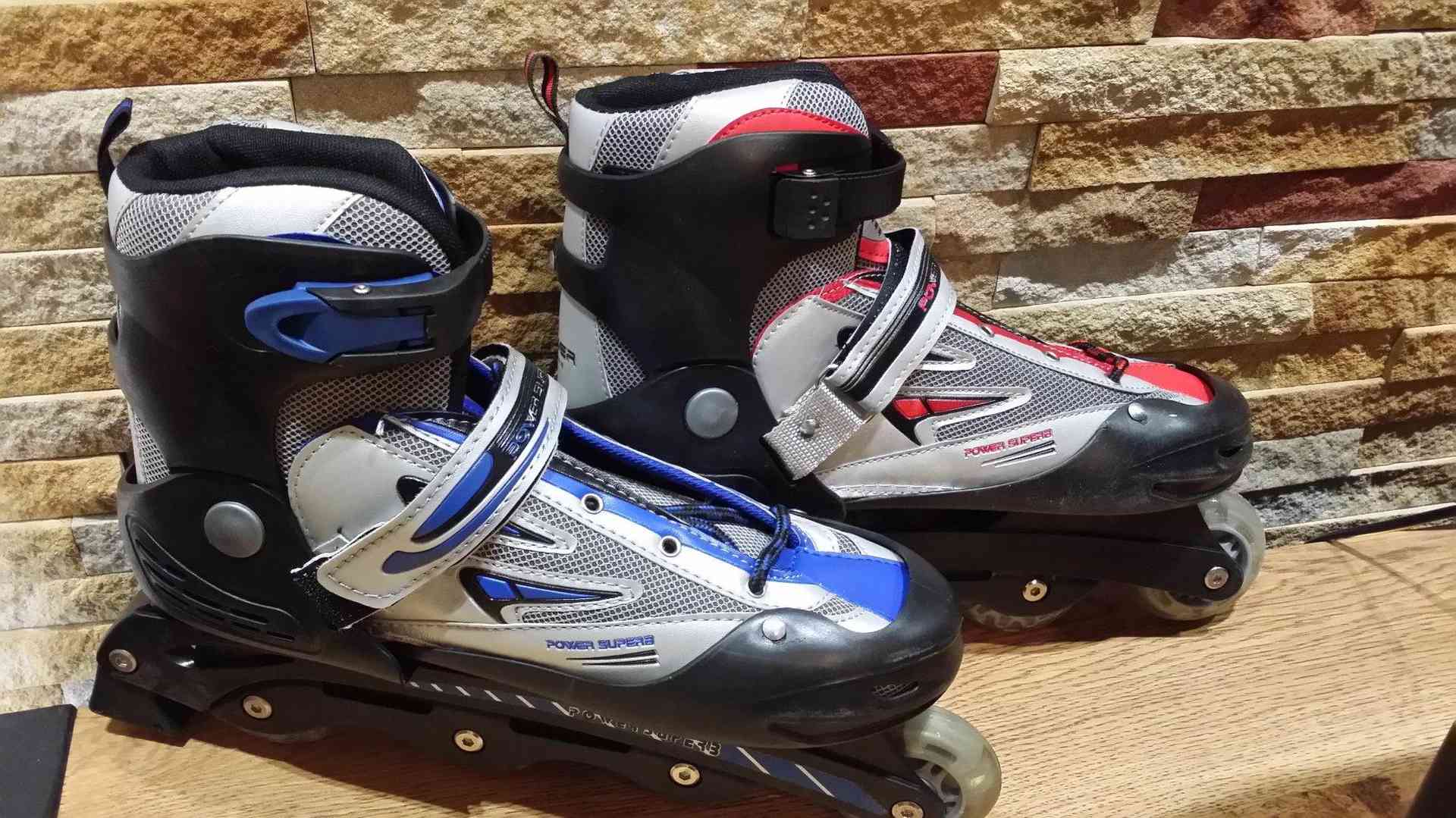 Roleri Power Superb svetleci podesivi 40 43 - Slika 3