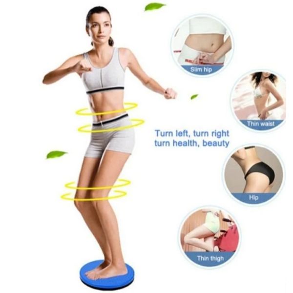 Rotirajuci disk za vezbanje i vitak struk Waist twisting disc