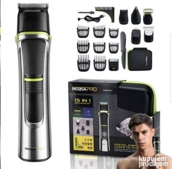 Rozia pro trimmer 15in1 masinica za sisanje HQ 5951
