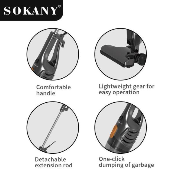 Rucni usisivac 2u1 Sokany 3389 - Slika 4