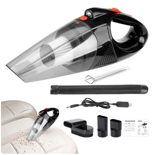 Rucni usisivac za automobile sa LED osvetljenjem 120W
