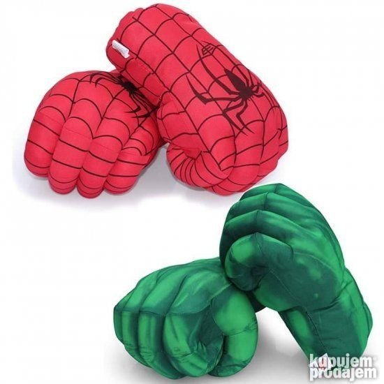 Rukavice hulk i spajdermen decije rukavice