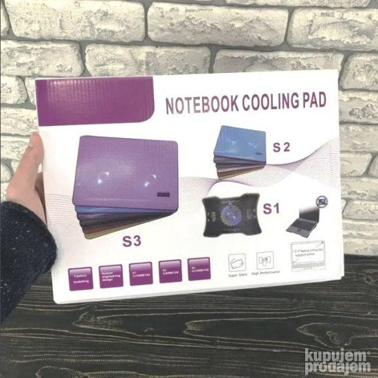 S2 rashladna podloga za laptop kuler za laptop