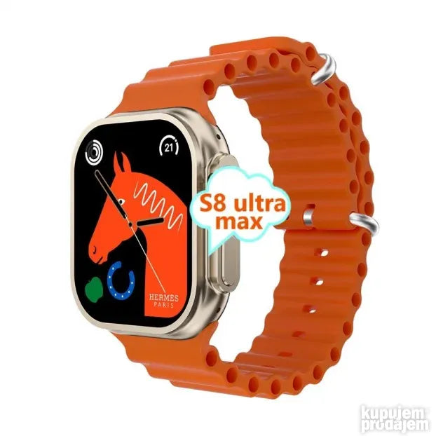 S8 Ultra Smart sat sa Bezicnim punjenjem - Slika 9
