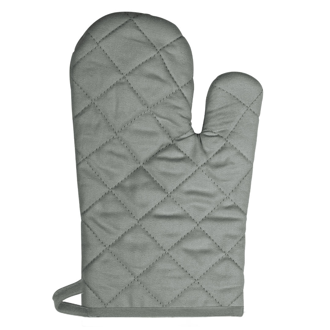 SALT GLOVE platnena rukavica za rernu sivi