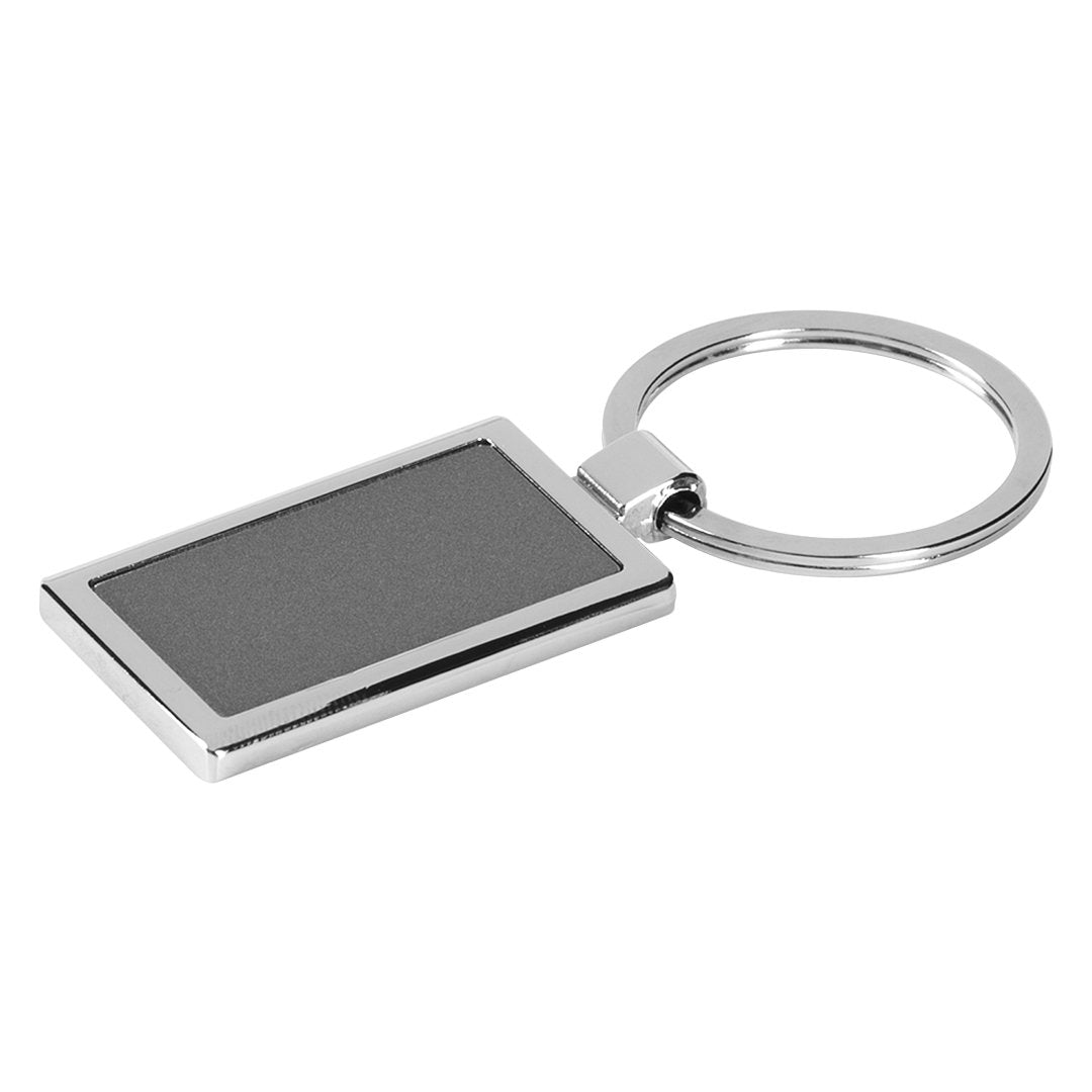 SIMS metalni privezak za kljuceve tamno sivi