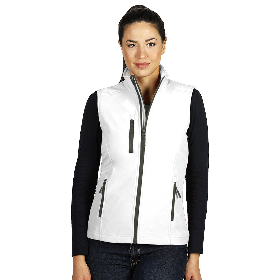 SKIPPER VEST WOMEN zenski softsel prsluk beli