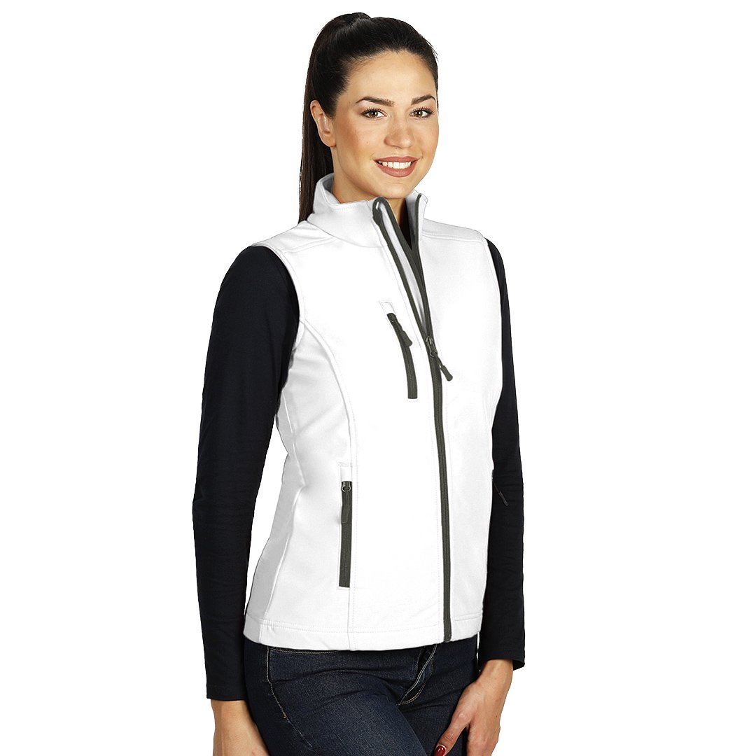 SKIPPER VEST WOMEN zenski softsel prsluk beli