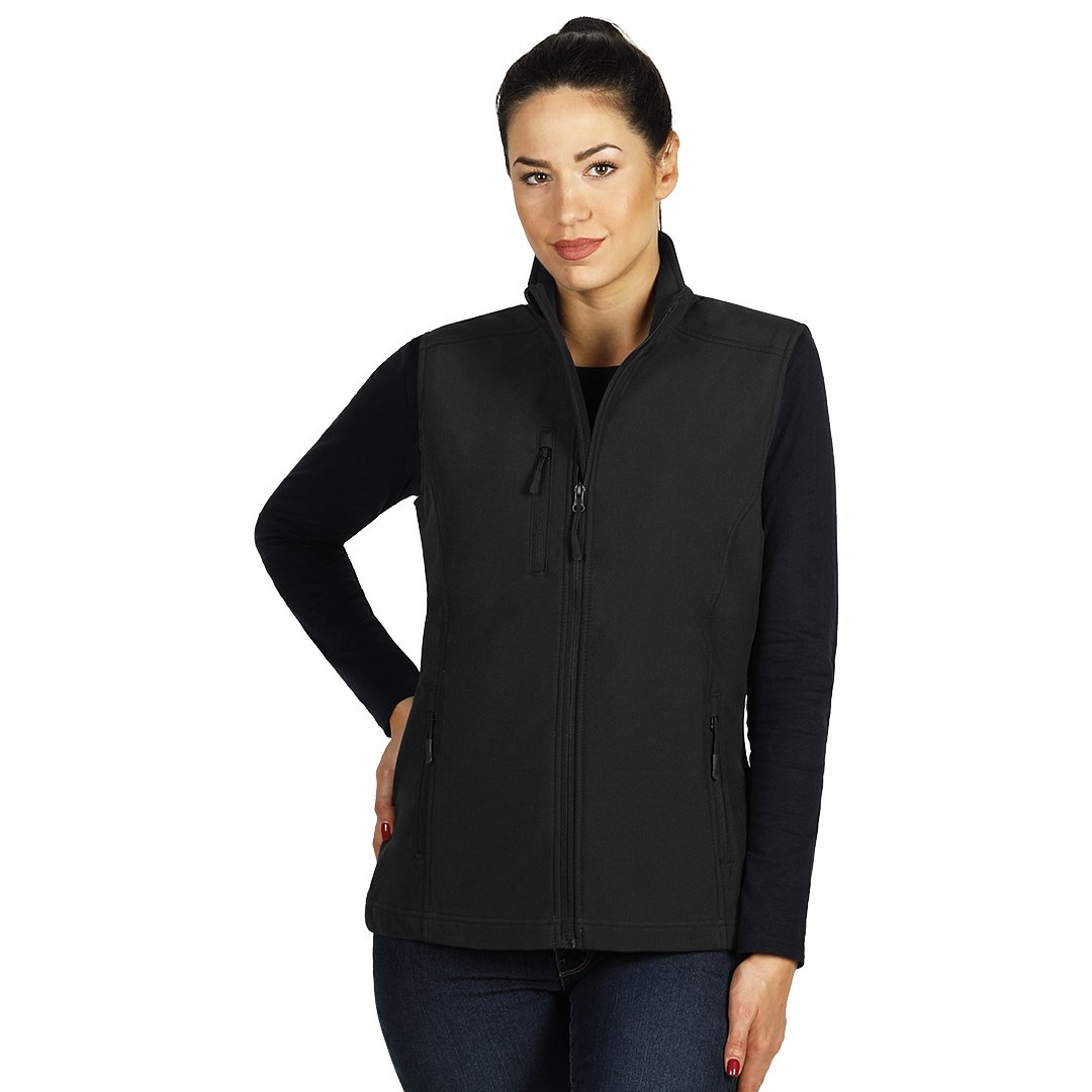 SKIPPER VEST WOMEN zenski softsel prsluk crni