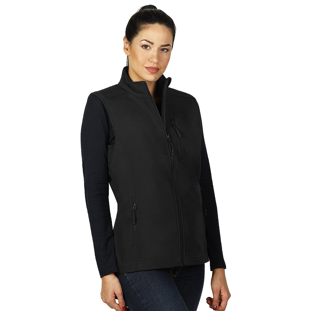 SKIPPER VEST WOMEN zenski softsel prsluk crni