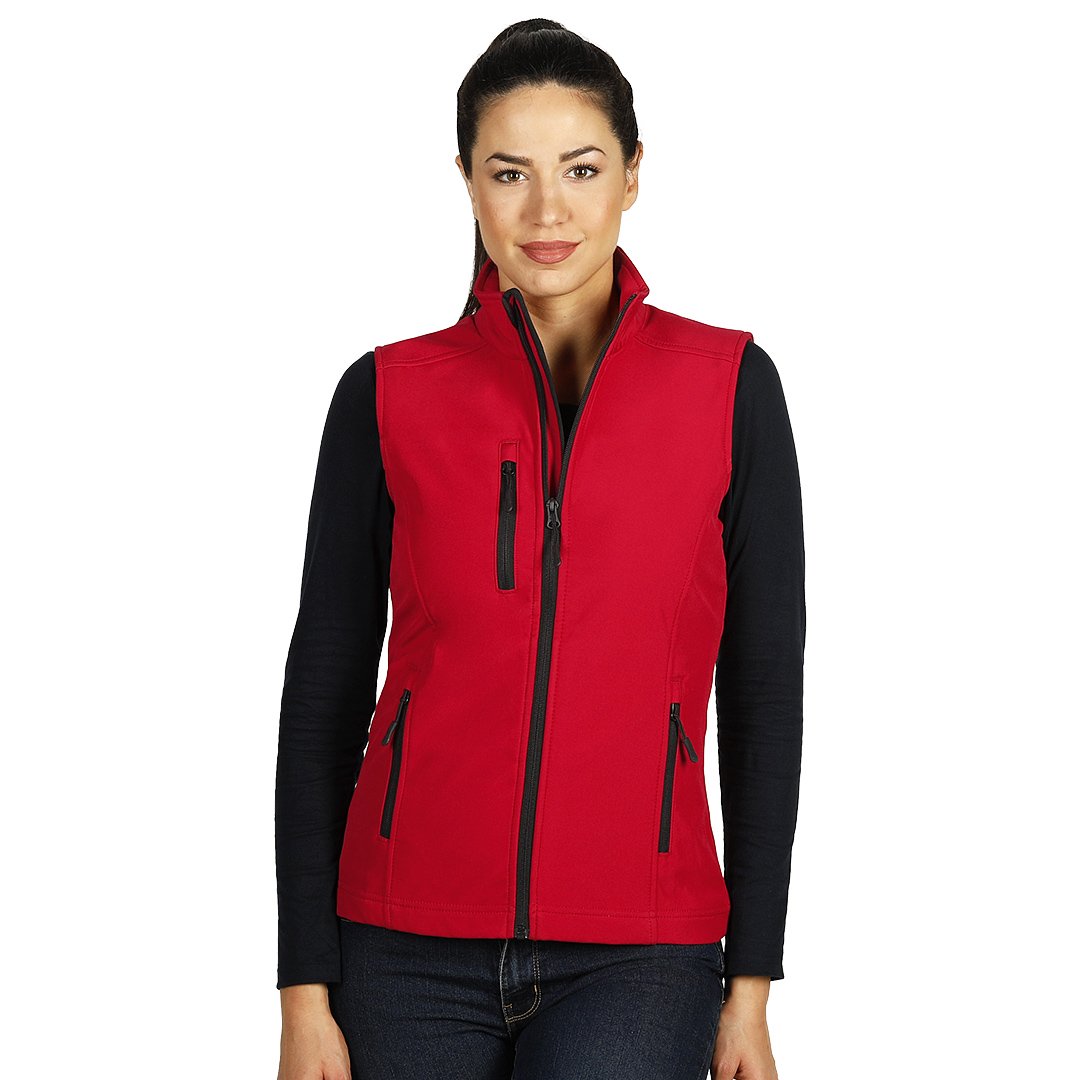 SKIPPER VEST WOMEN zenski softsel prsluk crveni