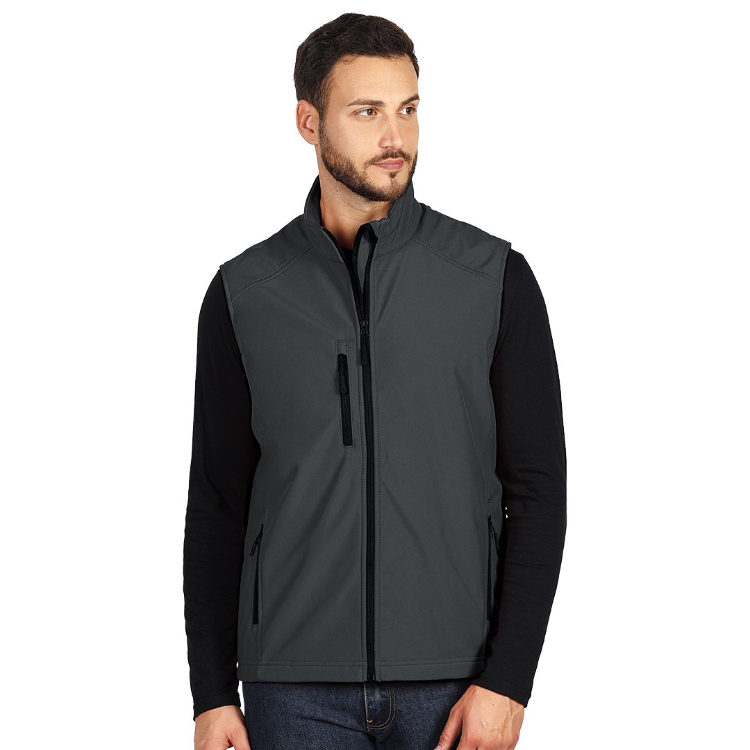 SKIPPER VEST softsel prsluk tamno sivi