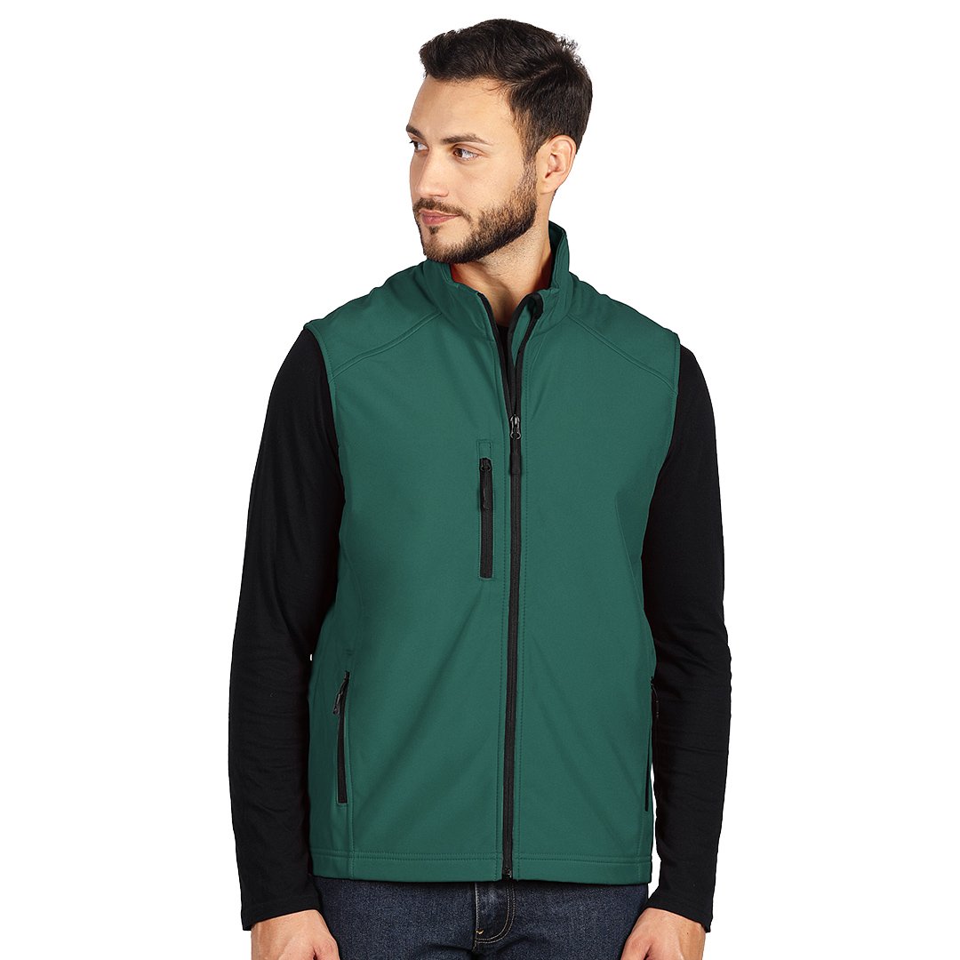 SKIPPER VEST softsel prsluk zeleni
