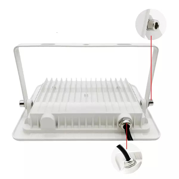 SLIM Reflektor 100w bele boje