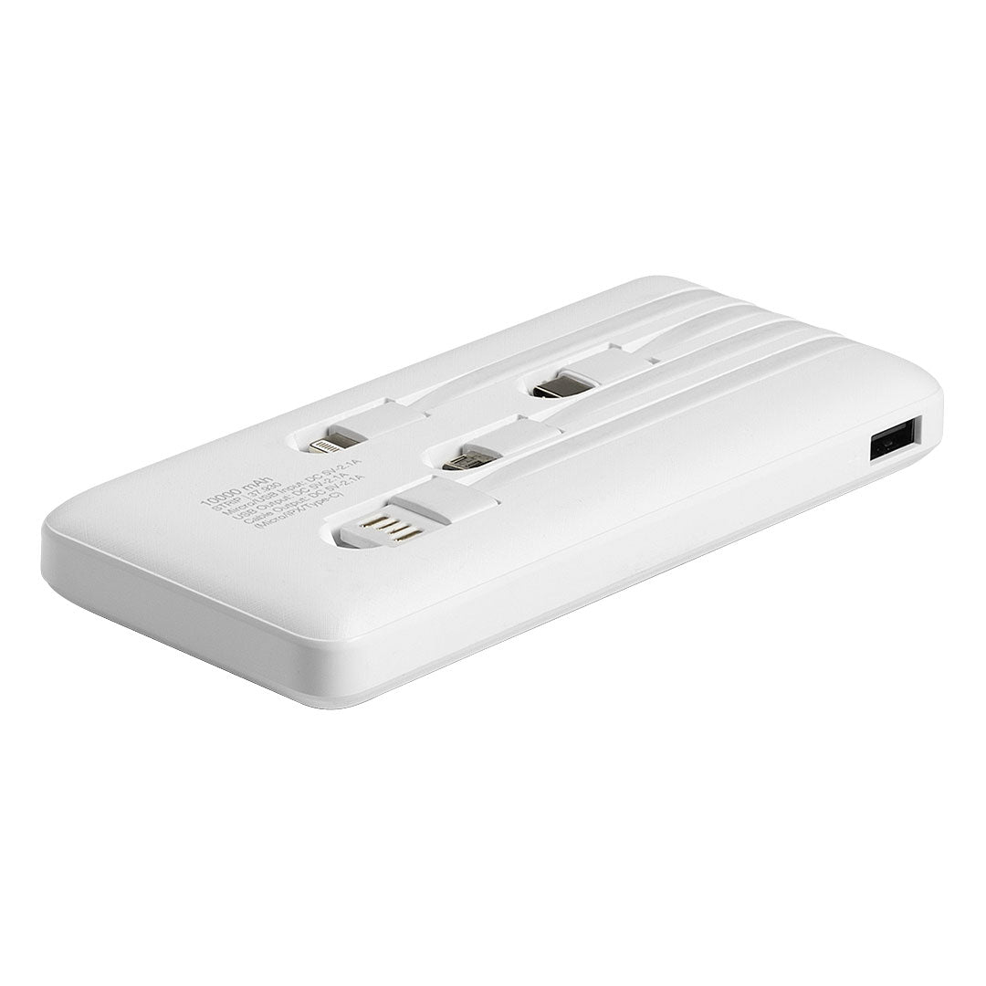 STRIP pomocna baterija za mobilne uredaje 10000 mah bela