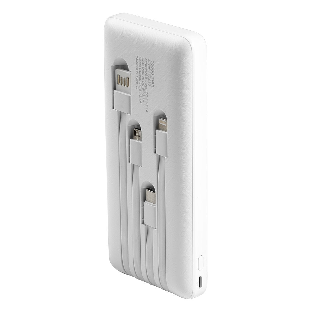 STRIP pomocna baterija za mobilne uredaje 10000 mah bela