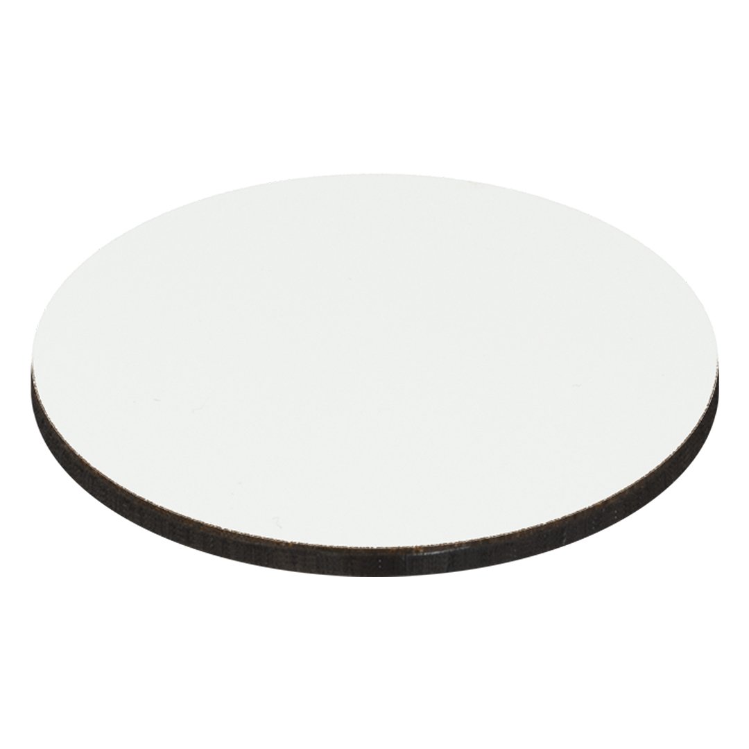 SUBLI COASTER ROUND podmetac beli