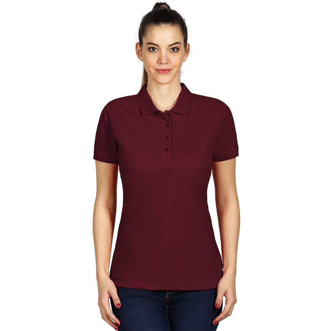 SUNNY zenska pamucna polo majica bordo