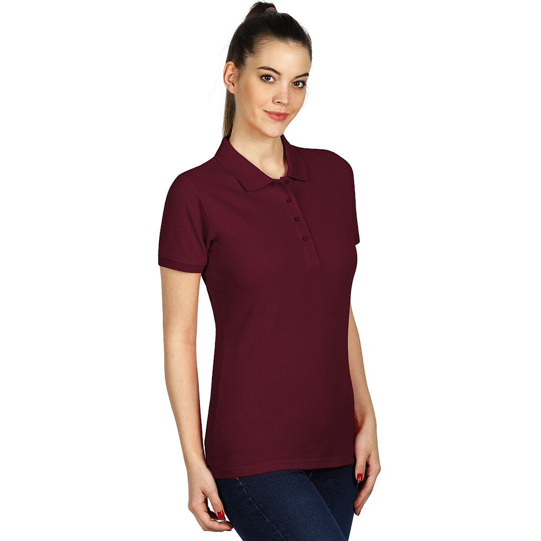 SUNNY zenska pamucna polo majica bordo