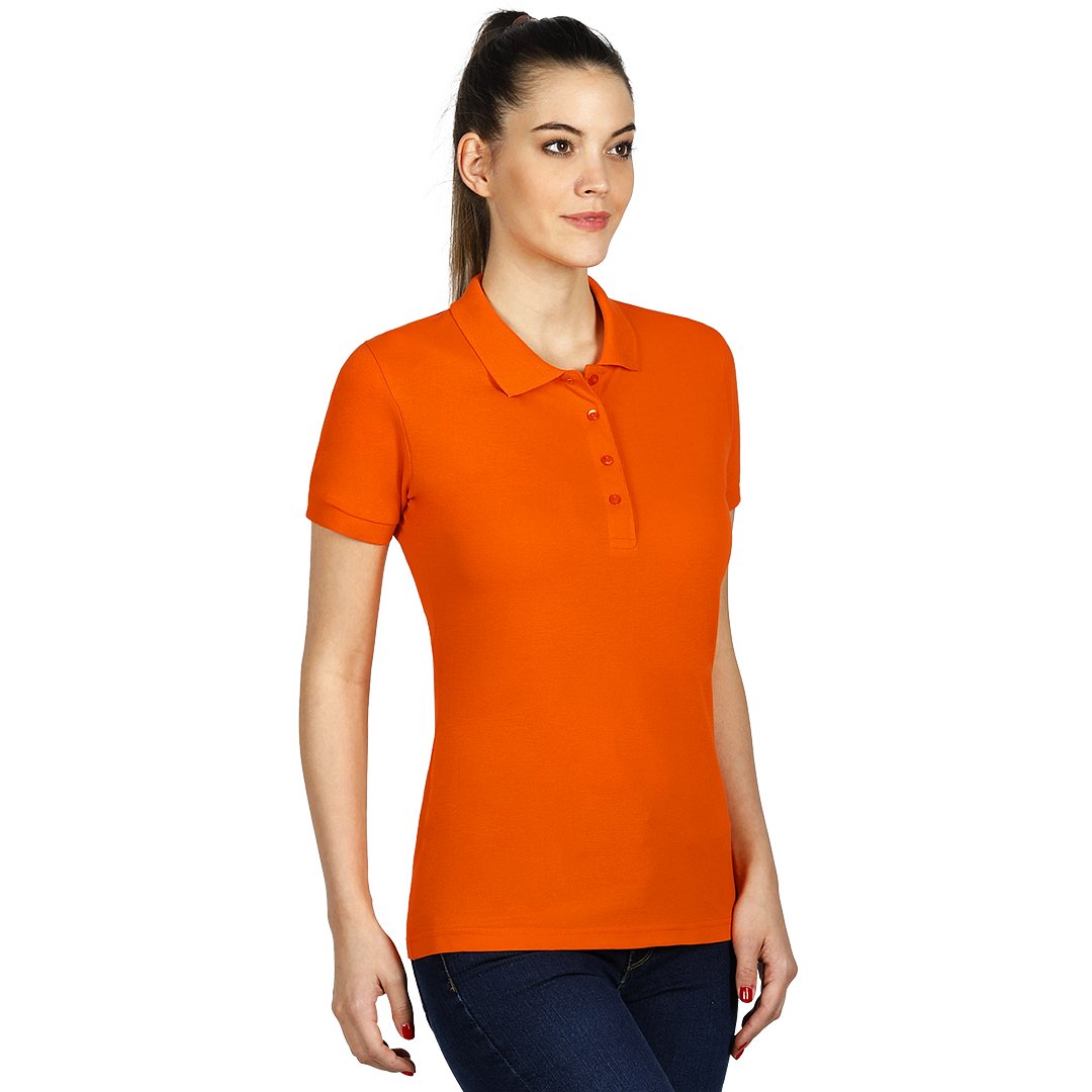 SUNNY zenska pamucna polo majica narandzasta