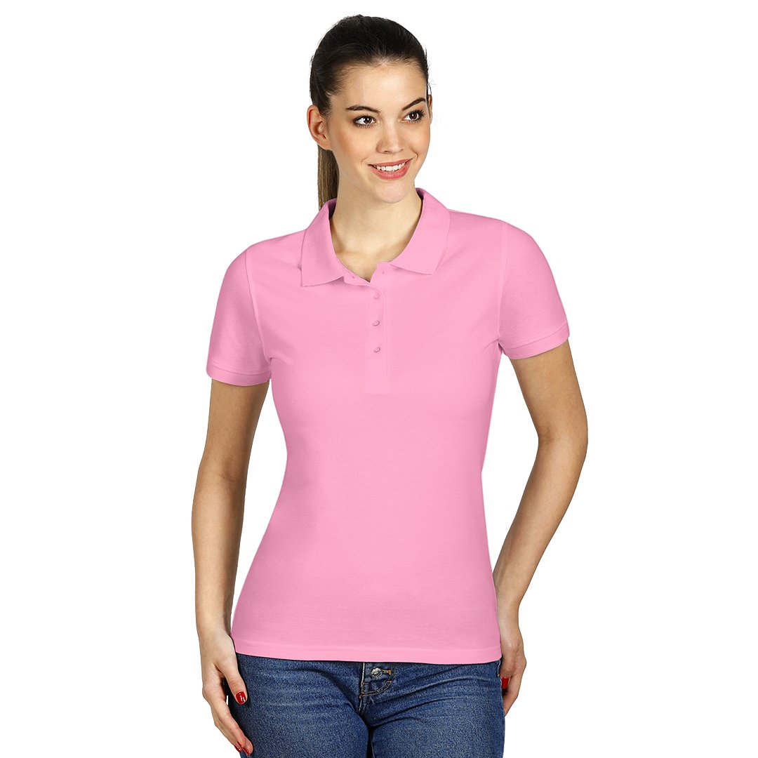 SUNNY zenska pamucna polo majica roze