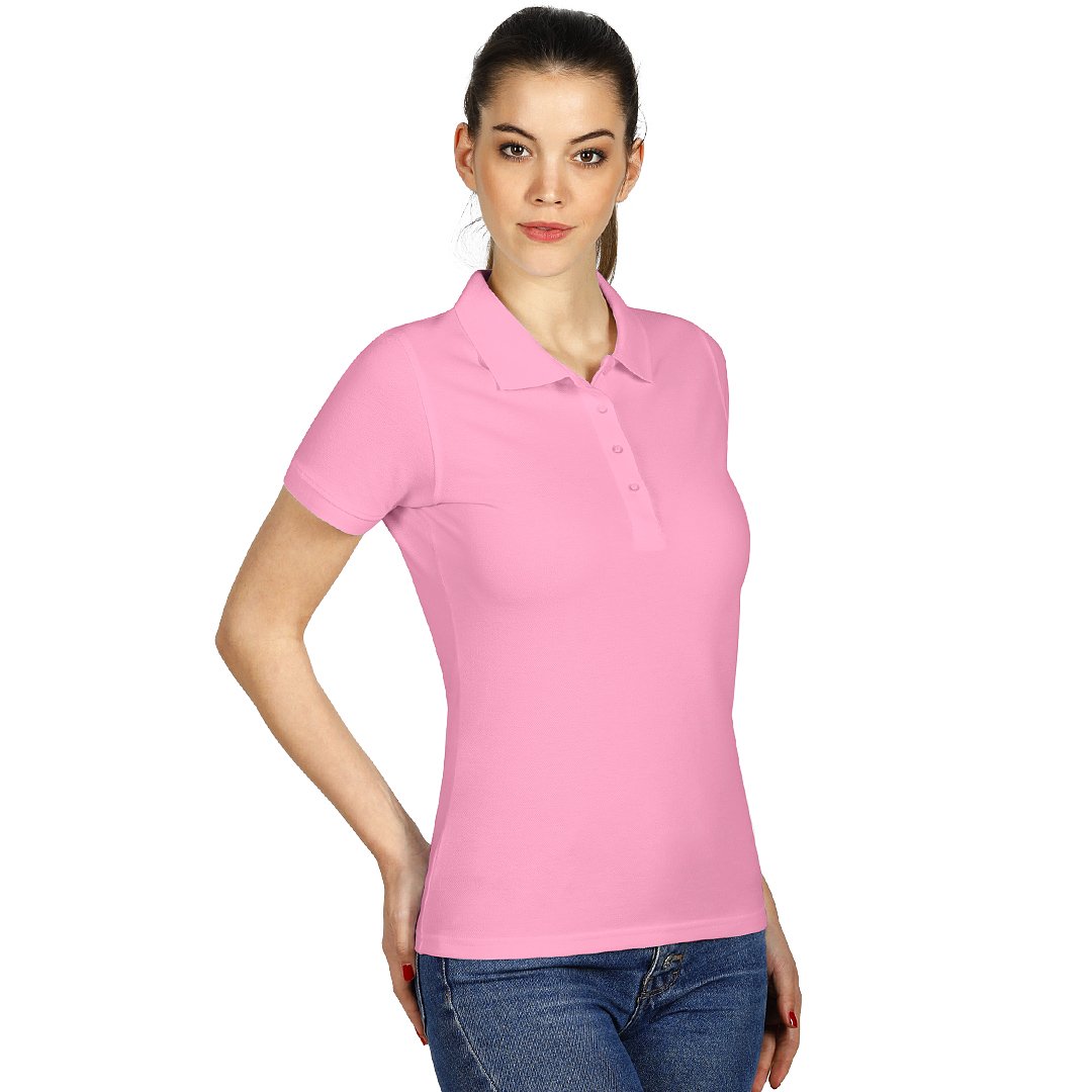SUNNY zenska pamucna polo majica roze