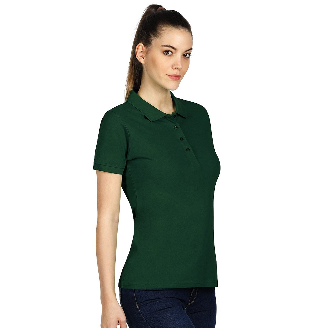 SUNNY zenska pamucna polo majica tamno zelena