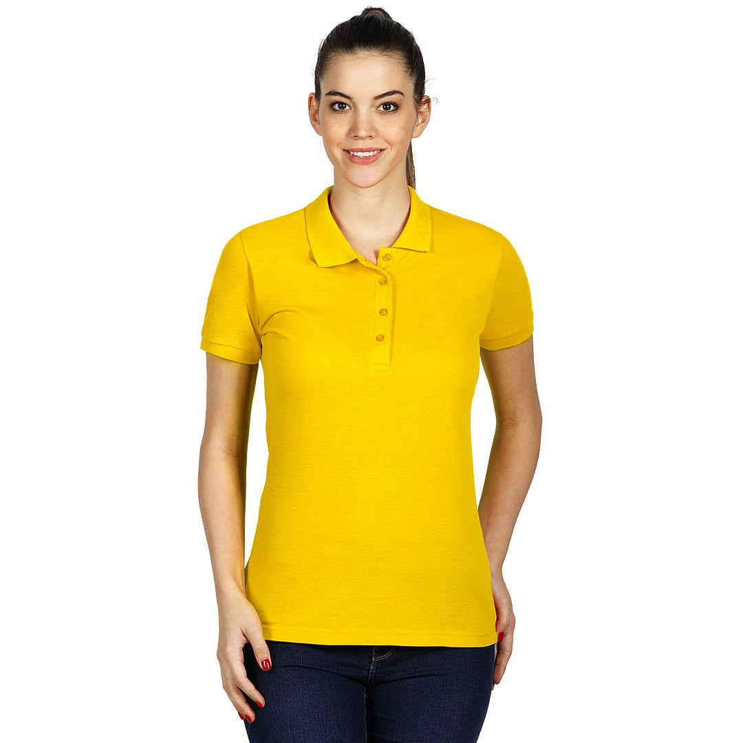 SUNNY zenska pamucna polo majica zuta