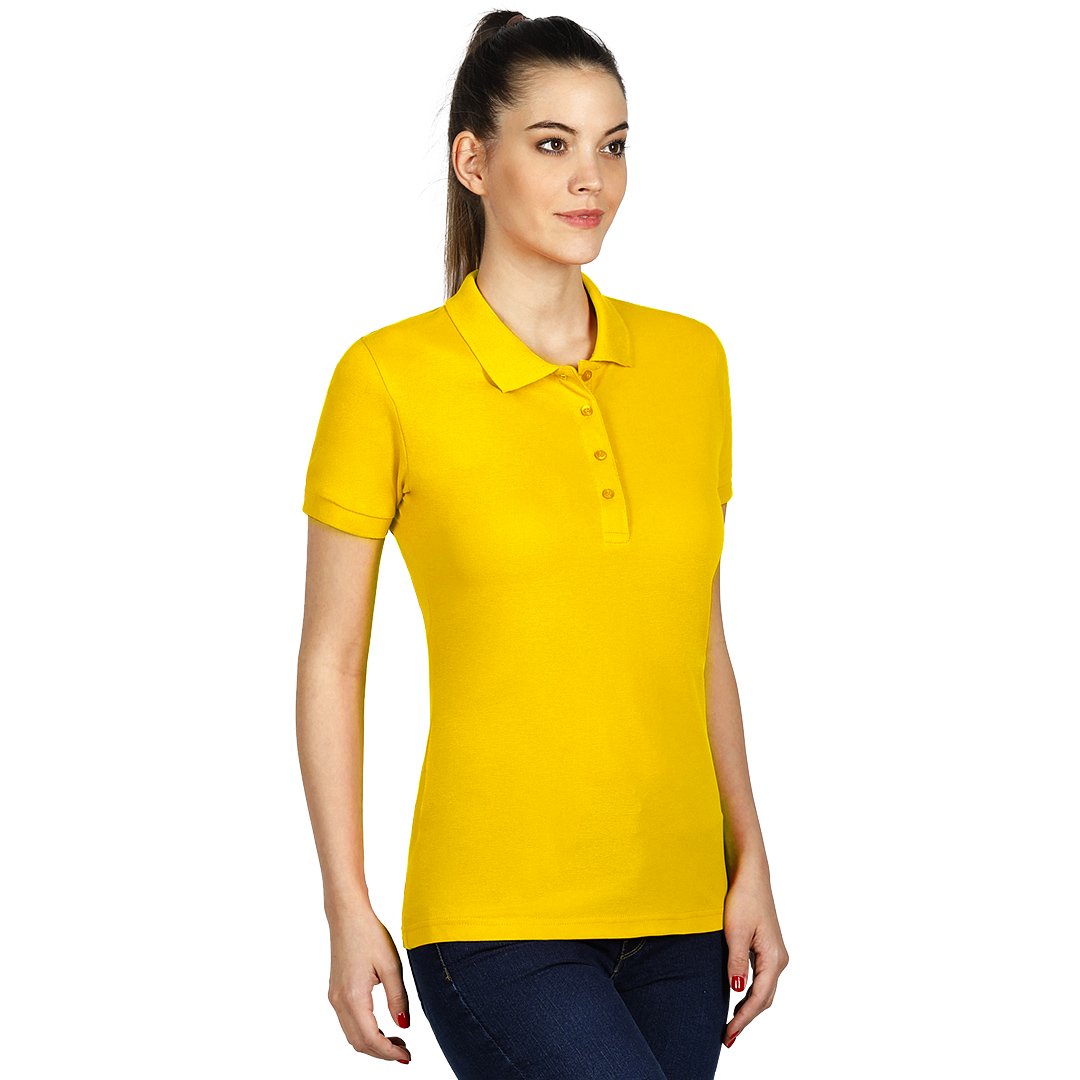 SUNNY zenska pamucna polo majica zuta