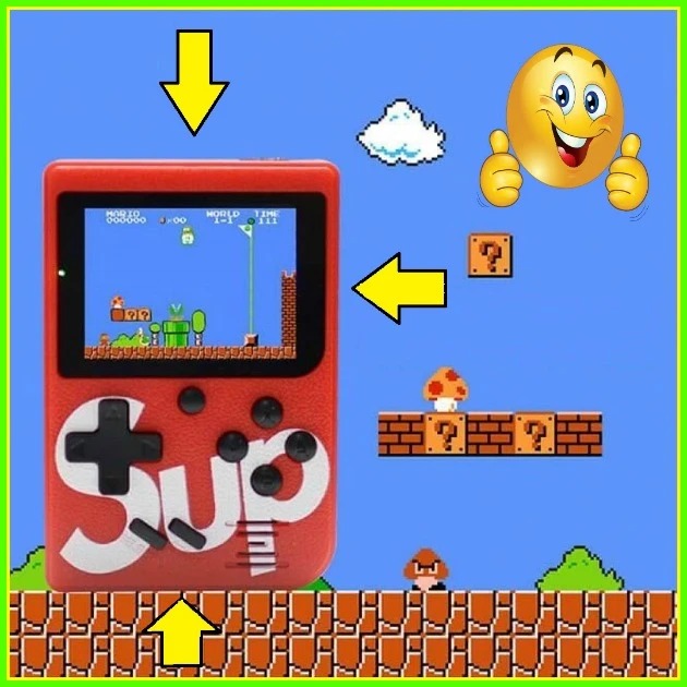 SUPER GAME BOX 400 u 1 rucna konzola