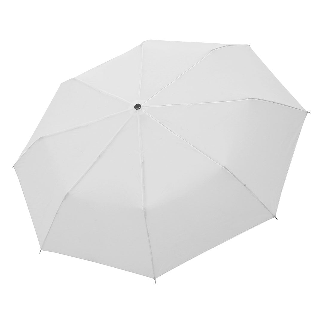 SUPER MINI BLACK sklopivi kisobran sa rucnim otvaranjem beli