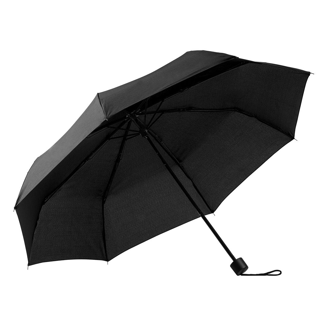 SUPER MINI BLACK sklopivi kisobran sa rucnim otvaranjem crni