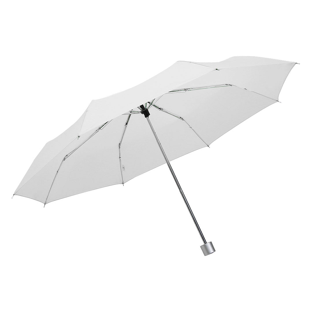 SUPER MINI sklopivi kisobran sa rucnim otvaranjem beli