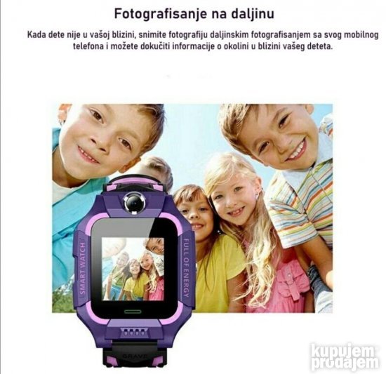 Sat Deciji SMART SAT Pametni Sat Z6 Vodootporan Lokator - Slika 12