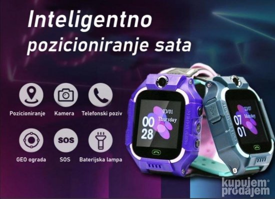 Sat Deciji SMART SAT Pametni Sat Z6 Vodootporan Lokator - Slika 6