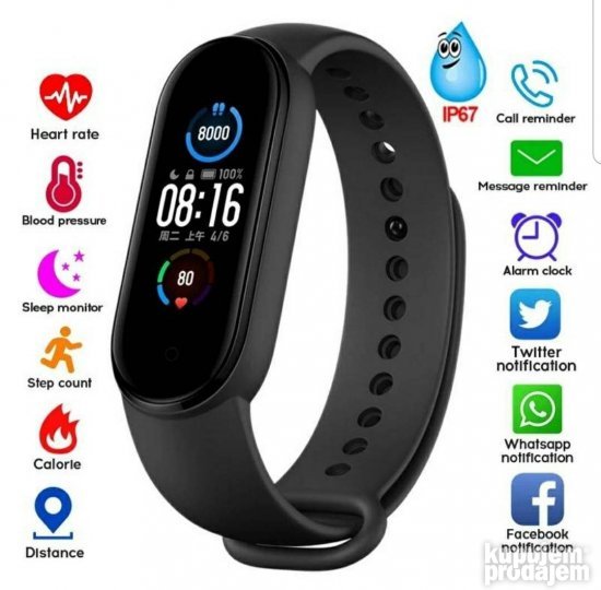 Sat Narukvica Pametan sat M5 Smart watch M5