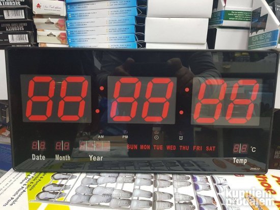 Sat digitalni led
