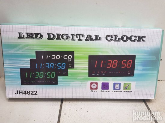 Sat digitalni led