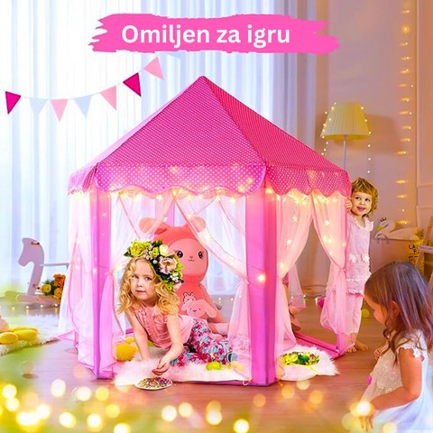 Sator zamak za princezei poklon lampice - Slika 8