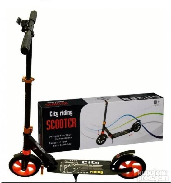 Scooter sity Riding