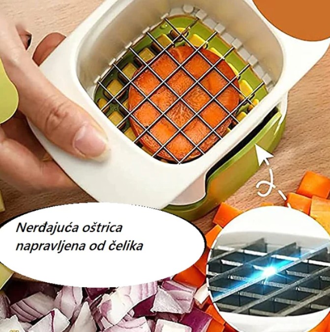 Seckalica za Povrce 2 u 1 Rucna Seckalica - Slika 7