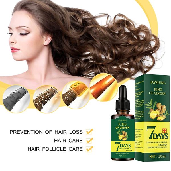 Sedmodnevni tretman za brzi rast kose od dumbira Ginger Hair Growth Sprayer - Slika 4