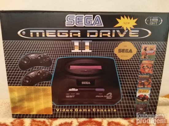 Sega mega drive 2 konzola 368in1