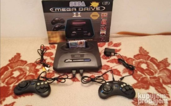 Sega mega drive 2 konzola 368in1