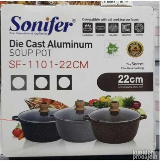 Serpa Sonifer SF1101 22cm - Slika 4