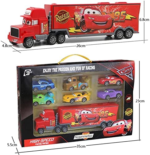 Set Cars kamion i sest autica