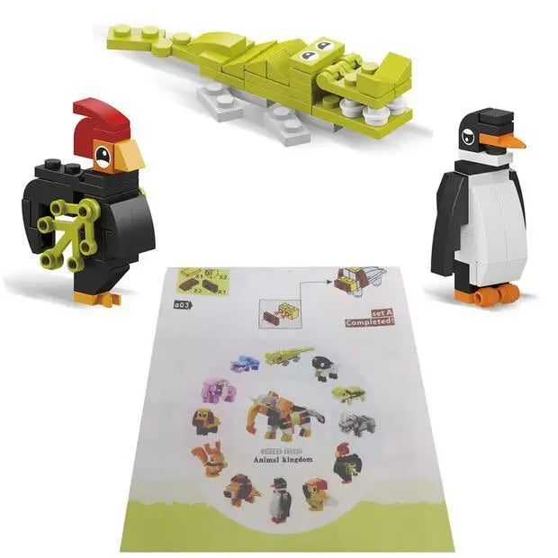 Set Gradivnih Blokova Zivotinjsko Carstvo